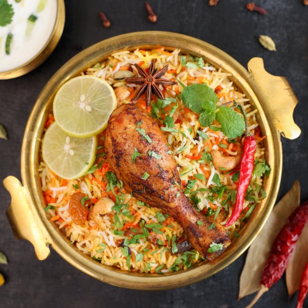 Chicken Kabab Biryani