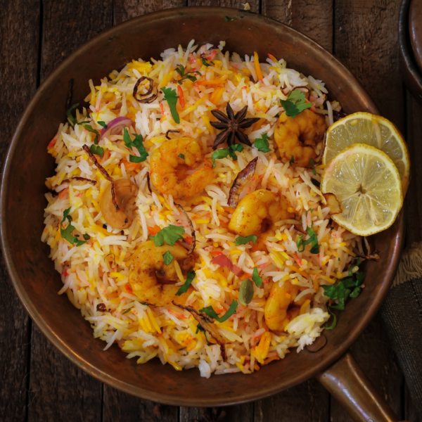 Prawns Biryani